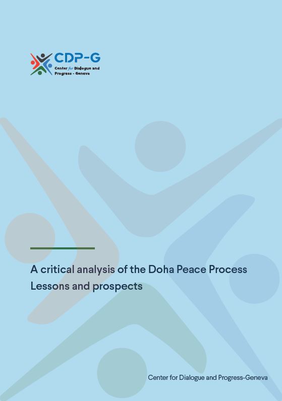 Doha Peace Process Lessons and prospects